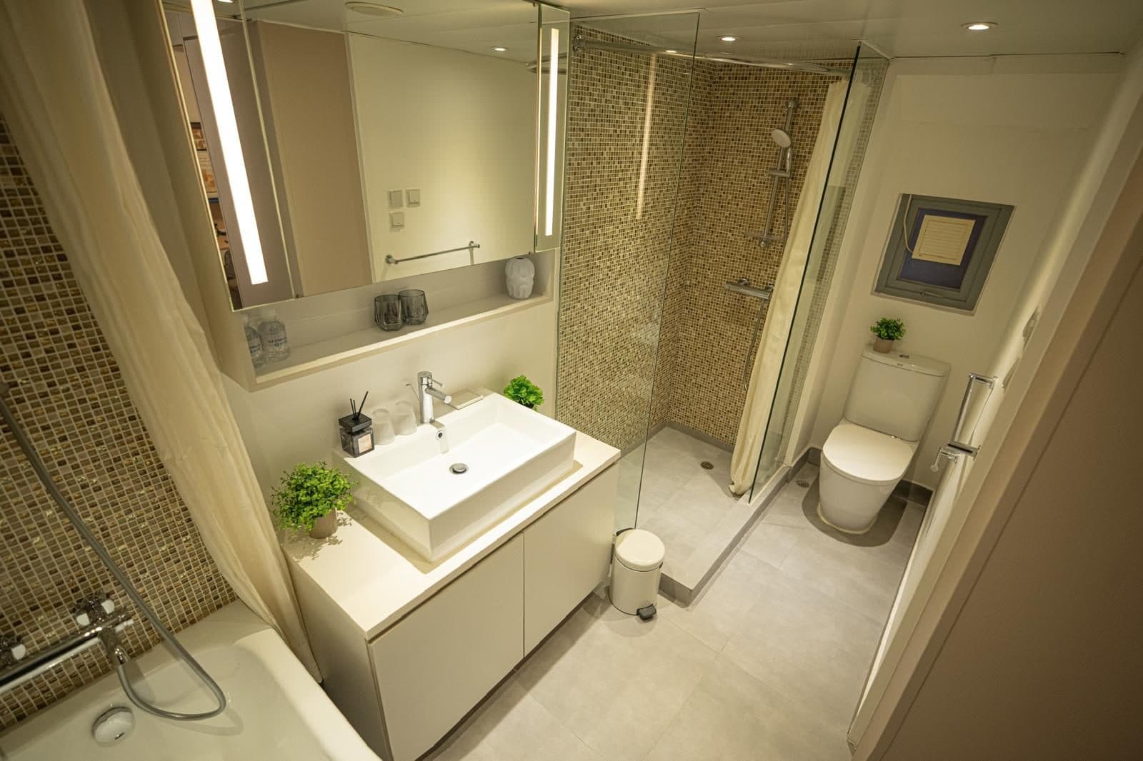 Shared bathroom