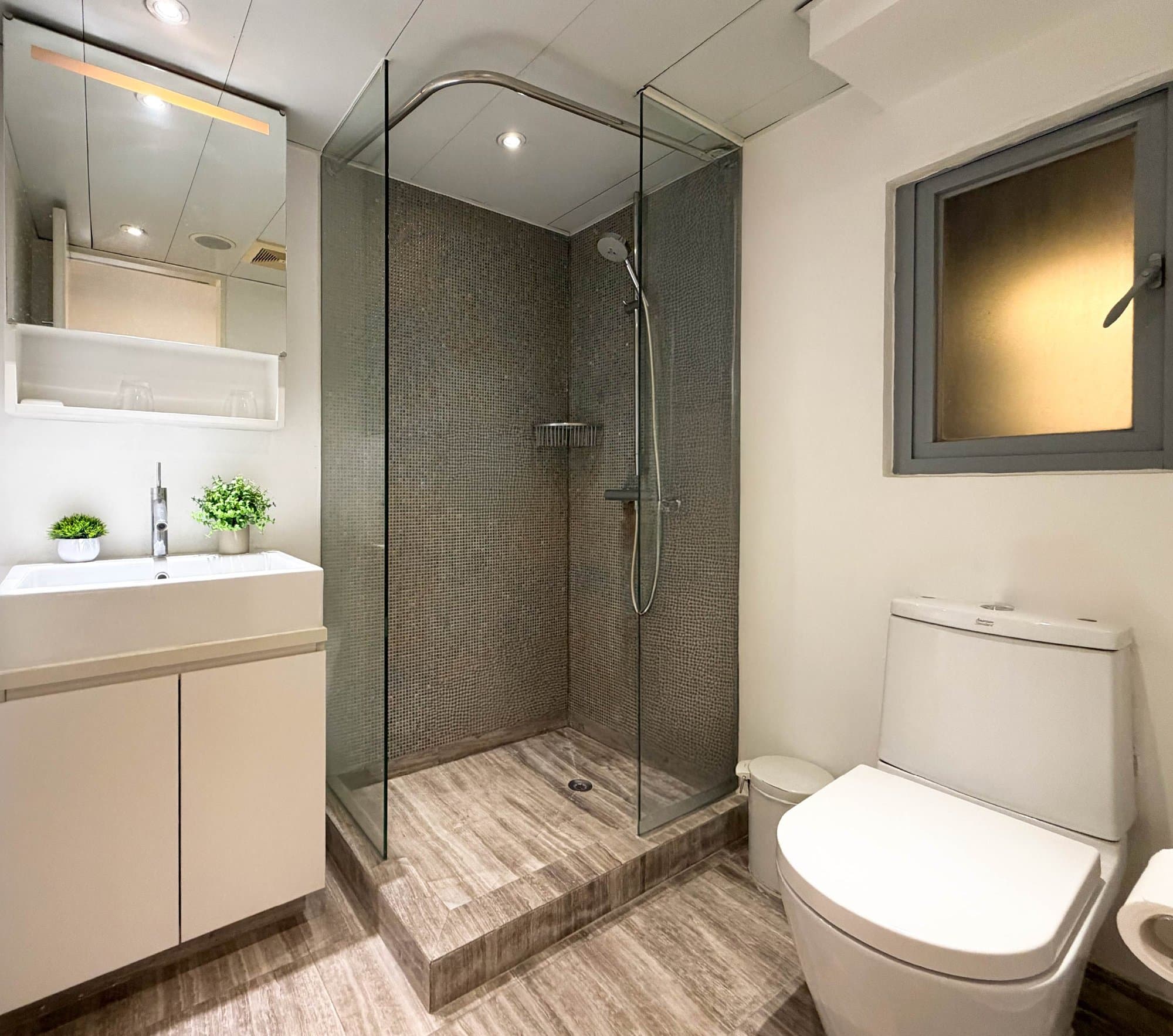 Shared bathroom