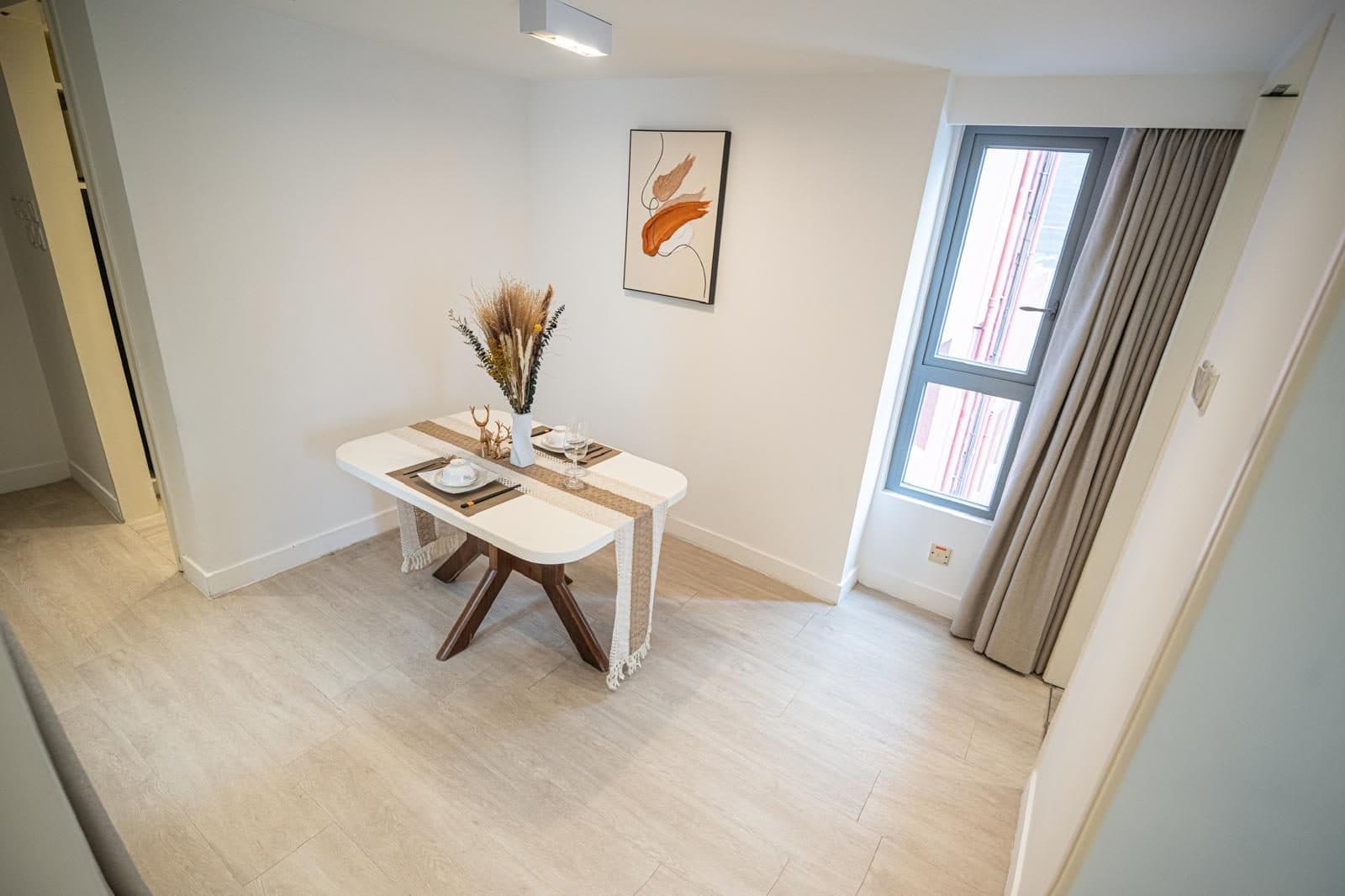 Shared dining area