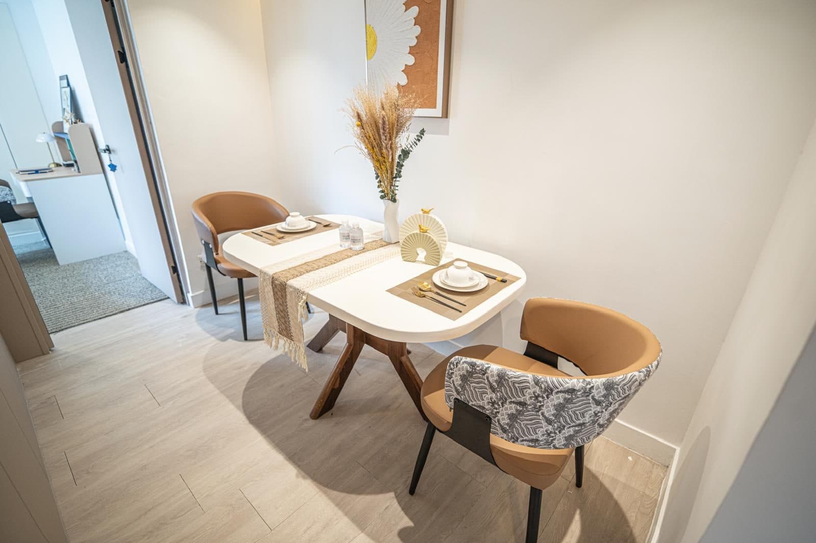 Shared dining area